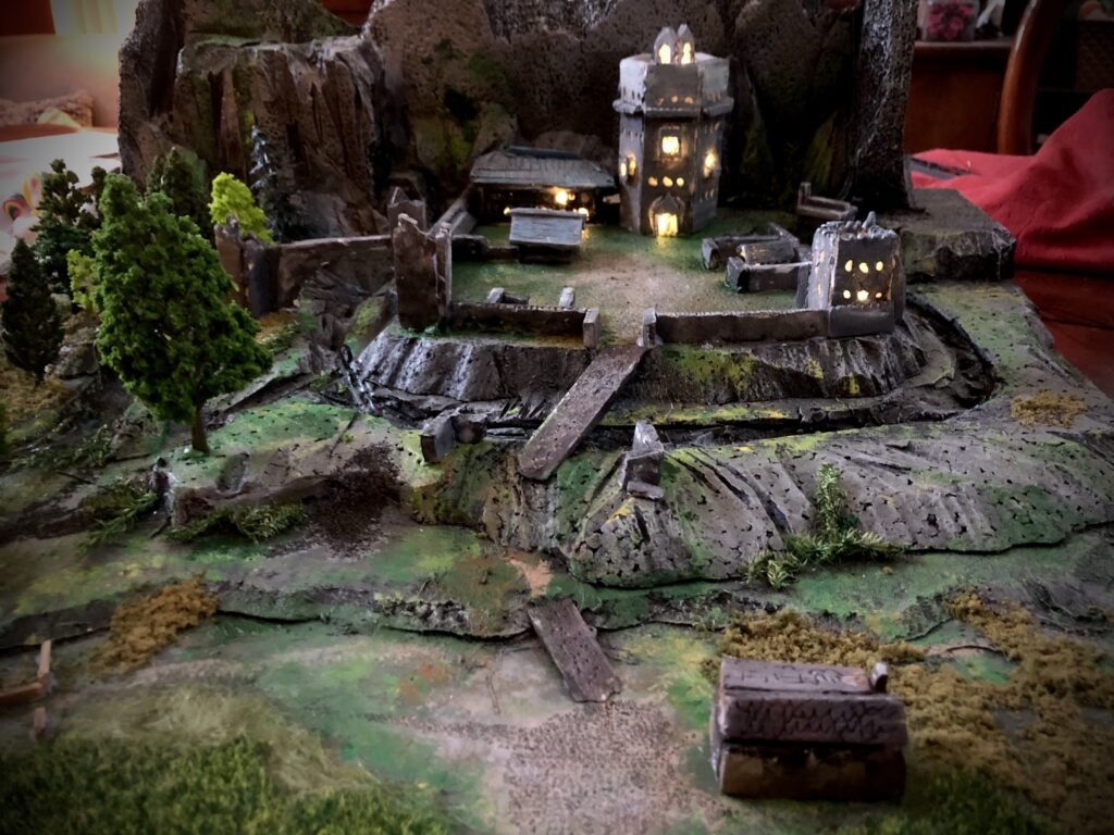 Castle Terrain for RPG at Nevermore Game Club